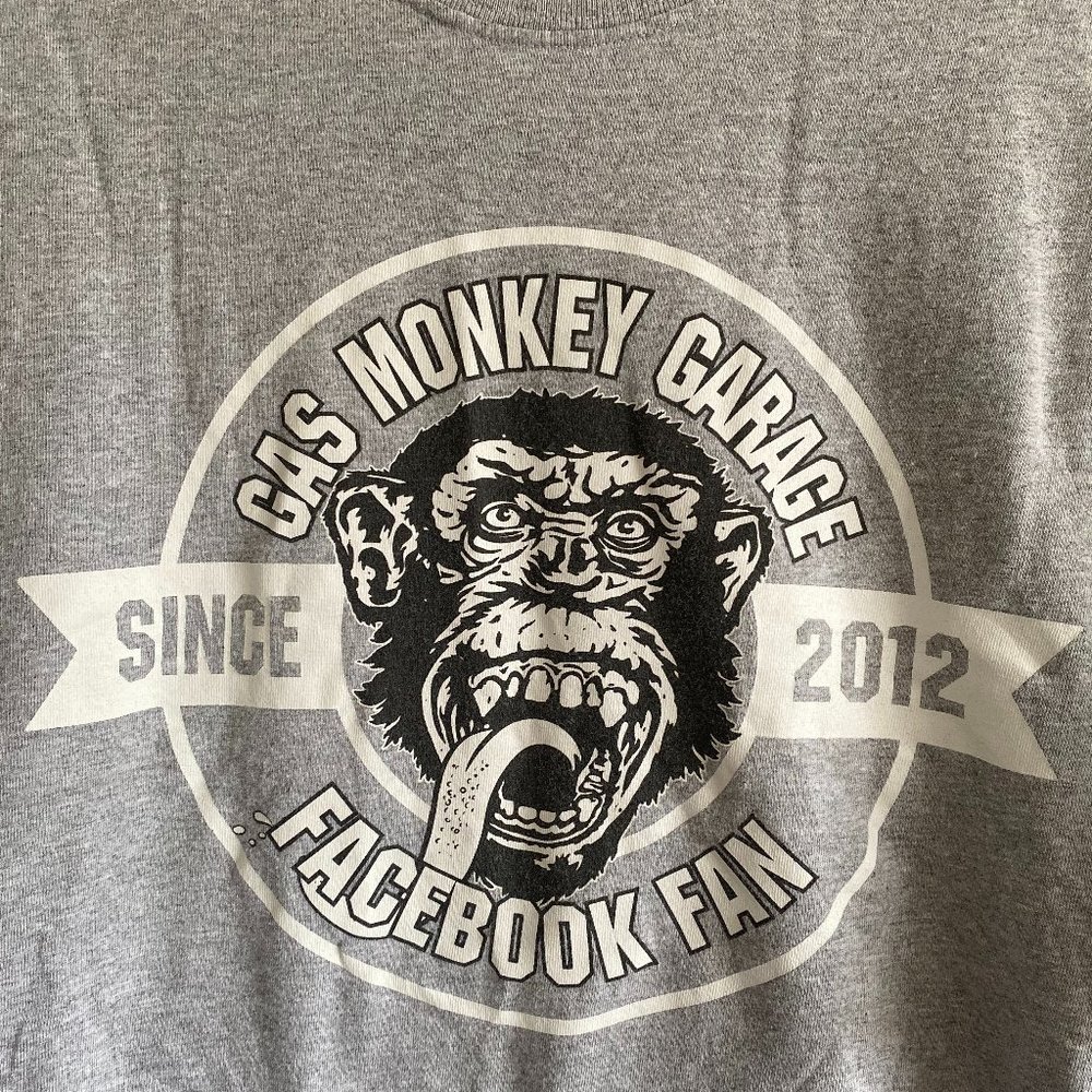 Short Sleeve Gas Monkey Garage Graphic T-Shirt - Picture 3 of 5